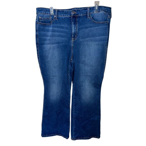 Torrid Jeans Womens 22W 24W 26W Boot TRIO FIT Very Forgiving Bootcut High Rise - Picture 3 of 9